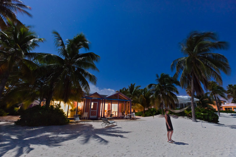 Moonlight on the beach